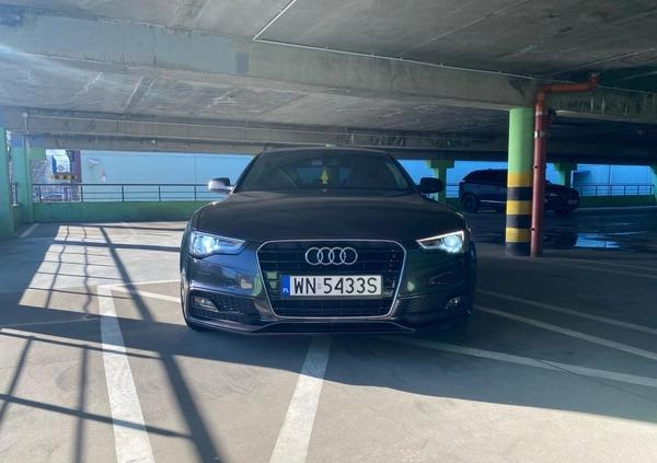 Audi A5 cena 57900 przebieg: 219000, rok produkcji 2013 z Warszawa małe 704